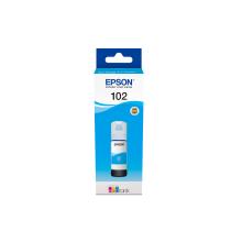 Botella de tinta original Epson 102 cian