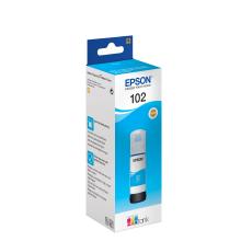 Botella de tinta original Epson 102 cian