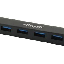 Hub USB tipo C Equip Life a 4 puertos USB 3.0