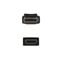Cable Nanocable DisplayPort macho A HDMI macho 2m negro
