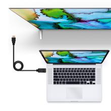 Cable Nanocable DisplayPort macho A HDMI macho 2m negro