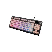 Teclado H-mecánico TKL Mars Gaming MKAXE con reposamuñecas