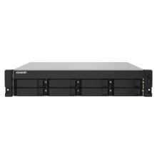 QNAP TS-832PXU-RP ETHERNET BASTIDOR (2U) NEGRO NAS