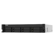 QNAP TS-832PXU-RP ETHERNET BASTIDOR (2U) NEGRO NAS