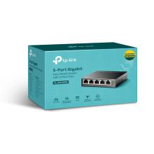 Switch semigestionable TP-Link SG105PE 5 puertos, 4 de ellos PoE y 65W