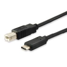 Cable Equip USB tipo C macho A USB-B 2.0 macho 1m