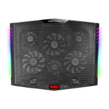 Base refrigeradora Mars Gaming MNBC5 17" RGB + soporte móvil