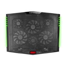 Base refrigeradora Mars Gaming MNBC5 17" RGB + soporte móvil