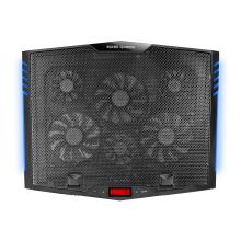 Base refrigeradora Mars Gaming MNBC5 17" RGB + soporte móvil