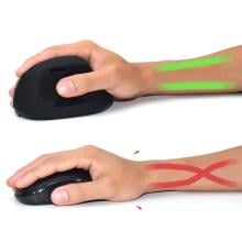 Ratón inalámbrico Ewent ergonómico vertical 1600 DPI negro