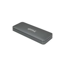 Caja externa TooQ SSD M.2 SATA (B-Key) USB tipo C gris
