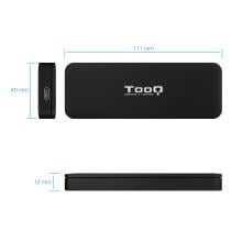 Caja externa TooQ TQE-2280B SSD M.2 NVMe PCIe (solo usb c)