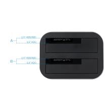 Docking station TooQ HDD/SSD 2.5"/3.5" SATA USB 3.0