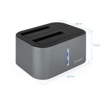 Docking station TooQ HDD/SSD 2.5"/3.5" SATA USB 3.0