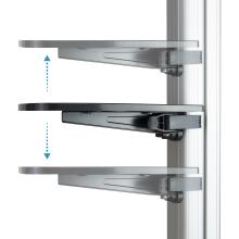 SOPORTE DE SUELO TOOQ FS1870M-B 37" A 70" BLANCO