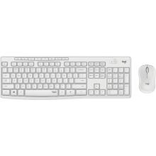 Teclado y ratón inalámbrico Logitech MK295 blanco