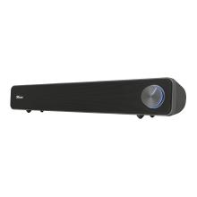 Barra Trust Soundbar Arys horizontal 6W negro