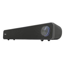 Barra Trust Soundbar Arys horizontal 6W negro