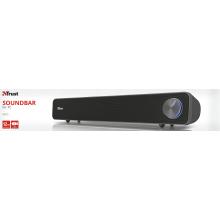 Barra Trust Soundbar Arys horizontal 6W negro