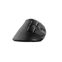 Ratón inalámbrico Trust Voxx recargable ergonómico vertical negro