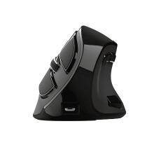 Ratón inalámbrico Trust Voxx recargable ergonómico vertical negro