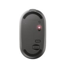Ratón inalámbrico Trust Puck dual Bluetooth + AdaptadorRF Recargable fino negro