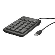 Teclado numérico Trust Xalas USB negro