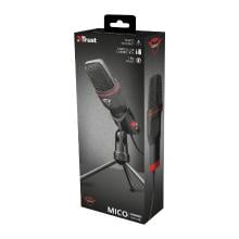 Micrófono Trust Mico con trípode, jack 3.5mm y USB