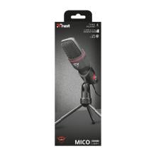 Micrófono Trust Mico con trípode, jack 3.5mm y USB