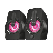 Altavoces Trust 2.0 Gemi RGB 12W RMS