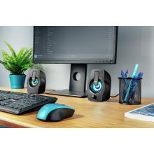 Altavoces Trust 2.0 Gemi RGB 12W RMS