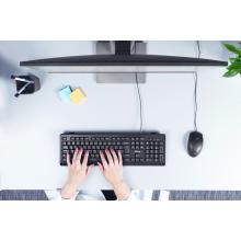 Teclado Trust TK-150 silencioso USB negro
