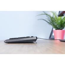 Teclado Trust TK-150 silencioso USB negro