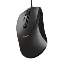Ratón Trust Carve 1200 DPI USB negro
