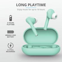 Auriculares Bluetooth Trust Nika Táctil turquesa