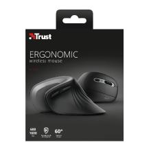 Ratón inalámbrico ergonómico Trust Verro 1600 DPI