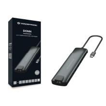 Adaptador USB Tipo C Conceptronic DONN06 9 en 1 PD 60W