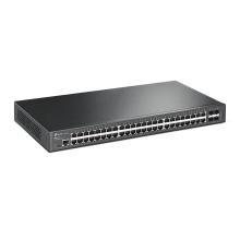 Switch Gestionable L2 Tp-link Tl-sg3452 48p Giga L2 Mas 4 Ranuras Gigabit Sfp Puerto De Consola Rj45/micro-usb Rack 1u 19"