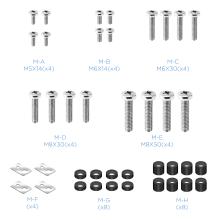 Soporte de pared TooQ LP4380XL-B 43" a 80" con doble brazo