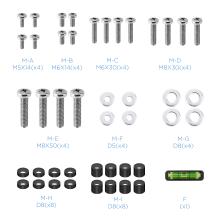 Soporte de pared TooQ LP41130F-B 43" a 90" fijo negro