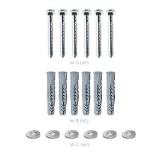 Soporte de pared TooQ LP41130F-B 43" a 90" fijo negro