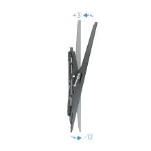 Soporte de pared TooQ LP41130F-B 43" a 90" inclinable negro