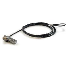 Cable de seguridad de portátil Conceptronic con combinación 1.8m