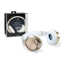 Auriculares Conceptronic Eligio Bluetooth MicroSD oro