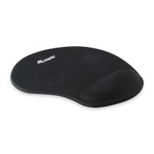Alfombrilla con reposamuñecas Equip Life gel negro