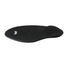 Alfombrilla con reposamuñecas Equip Life gel negro