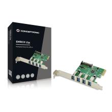 Controladora Conceptronic PCIe 4 puertos USB 3.0