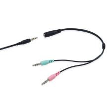 Auricular Equip Life con conector jack de 3.5mm y adaptador de 1 a 2 jack