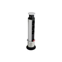 Regleta de mesa Equip Pop-Up 3 tomas + 2xUSB-A