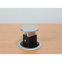 Regleta de mesa Equip Pop-Up 3 tomas + 2xUSB-A